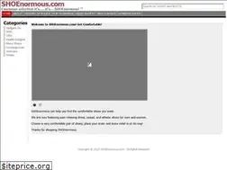 Sites similar to shoenormous.com