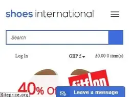 Sites similar to shoesinternational.co.uk