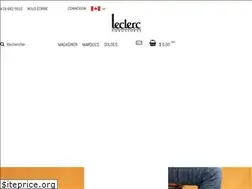 Sites similar to shoesleclerc.com