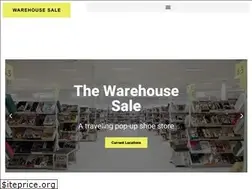 Sites similar to shoeswarehousesale.com