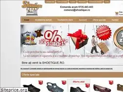 Sites similar to shoetique.ro