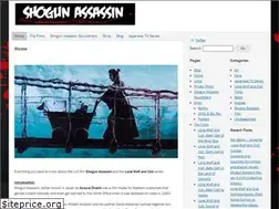 Sites similar to shogun-assassin.com