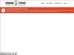 Sites similar to shogunfarms.com