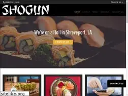 Sites similar to shogunshreveportla.com