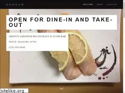Sites similar to shoguntucson.com