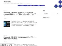 Sites similar to shohei.info