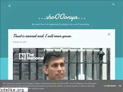Sites similar to shoooonya.blogspot.com