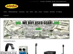 Sites similar to shop-alpha-music.com