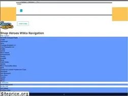 Sites similar to shop-heroes.wikia.com