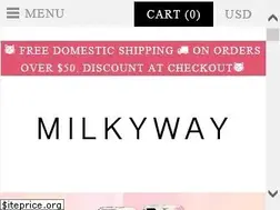 Sites similar to shop-milkyway.com