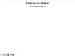 Sites similar to shop-online-shop.nl