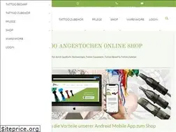 Sites similar to shop-tattooangestochen.de