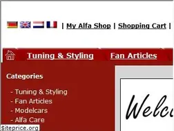 Sites similar to shop.alfisti.net