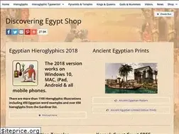 Sites similar to shop.discoveringegypt.com