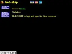 Sites similar to shop.dod.no