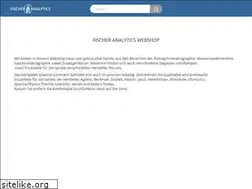 Sites similar to shop.fischer-analytics.com