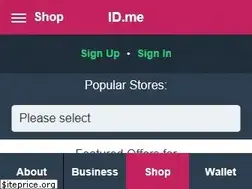 Sites similar to shop.id.me