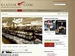 Sites similar to shop.klassik.com
