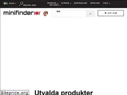 Sites similar to shop.minifinder.se