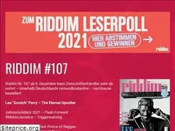 Sites similar to shop.riddim.de