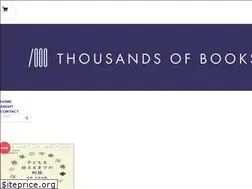 Sites similar to shop.thousandsofbooks.jp