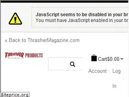 Sites similar to shop.thrashermagazine.com