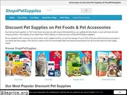 Sites similar to shop4petsupplies.co.uk
