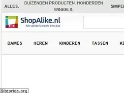 Sites similar to shopalike.nl