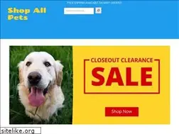 Sites similar to shopallpets.com