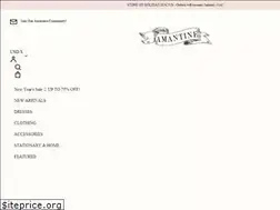 Sites similar to shopamantine.com