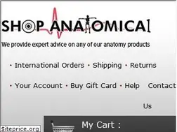 Sites similar to shopanatomical.com