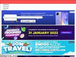 Sites similar to shopback.my