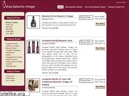 Sites similar to shopbalsamicvinegar.com
