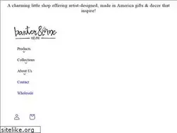 Sites similar to shopbaxterandme.com