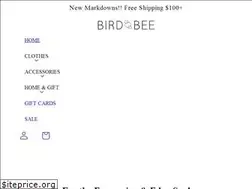 Sites similar to shopbirdbee.com