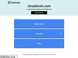 Sites similar to shopblush.com