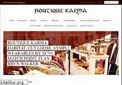 Sites similar to shopboutiquekarma.com