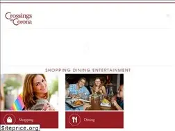 Sites similar to shopcrossingsatcorona.com
