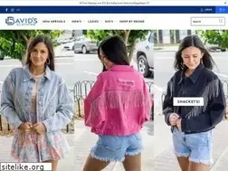 Sites similar to shopdavidsclothing.com