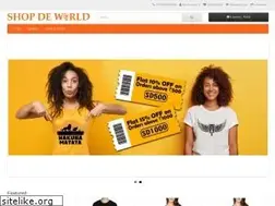 Sites similar to shopdeworld.com