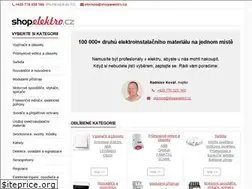 Sites similar to shopelektro.cz