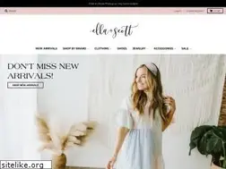 Sites similar to shopellascott.com