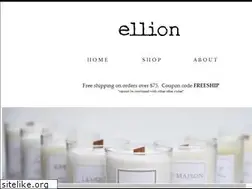 Sites similar to shopellion.com