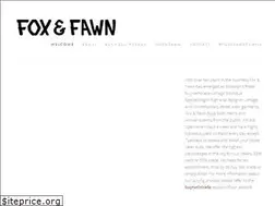 Sites similar to shopfoxandfawn.com