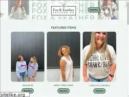 Sites similar to shopfoxandfeather.net