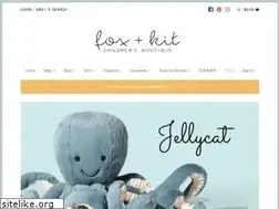 Sites similar to shopfoxandkit.com