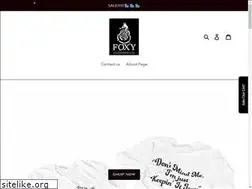 Sites similar to shopfoxyco.com