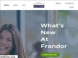 Sites similar to shopfrandor.com