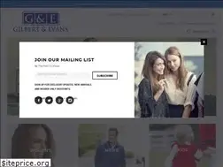 Sites similar to shopgilbertandevans.com