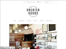 Sites similar to shopgreatergoods.com